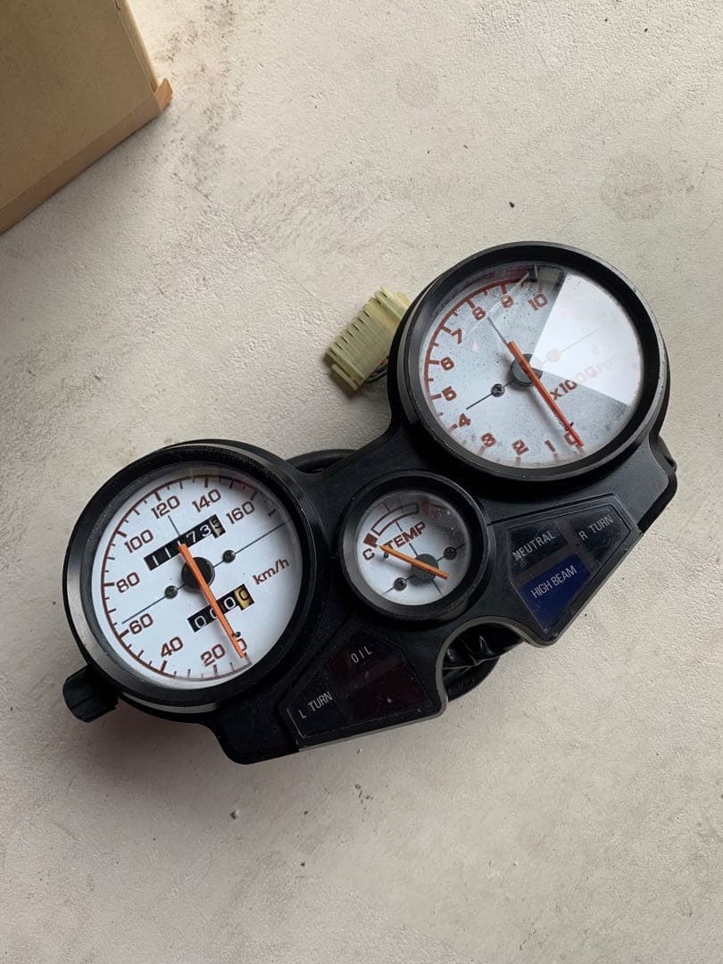 CBX400F当時物メーター改CBRジェイドXJRゼファー