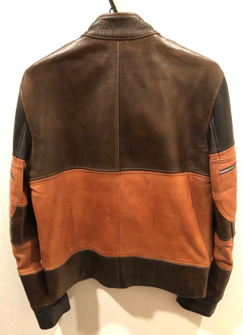 Y’2 LEATHER ワイツーレザー レザーシングルライダースジャケット