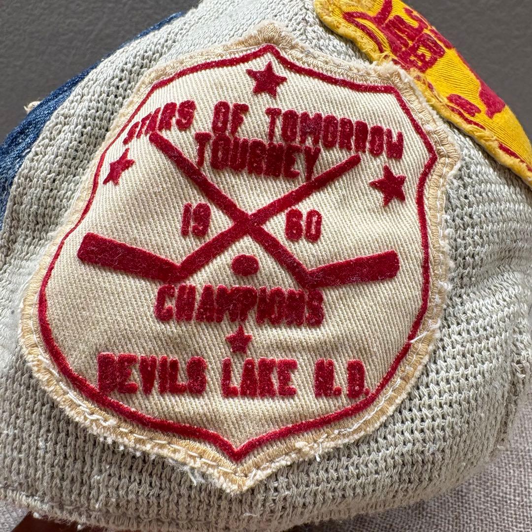 デニム&ダンガリー　ワッペン　パッチ　デニムメッシュキャップ　サイズ52