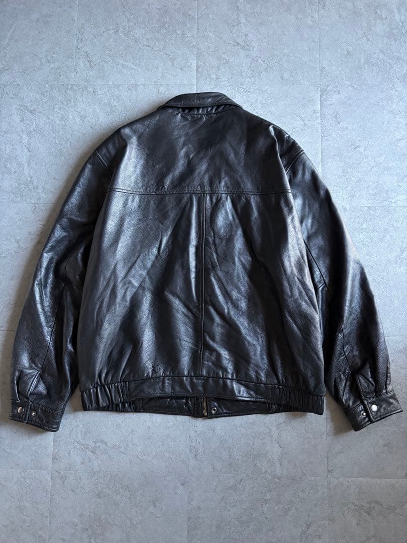 菖己様 JOSEPH&FEISS レザージャケット ブラック L 本革 美品