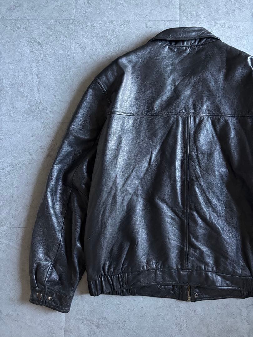菖己様 JOSEPH&FEISS レザージャケット ブラック L 本革 美品