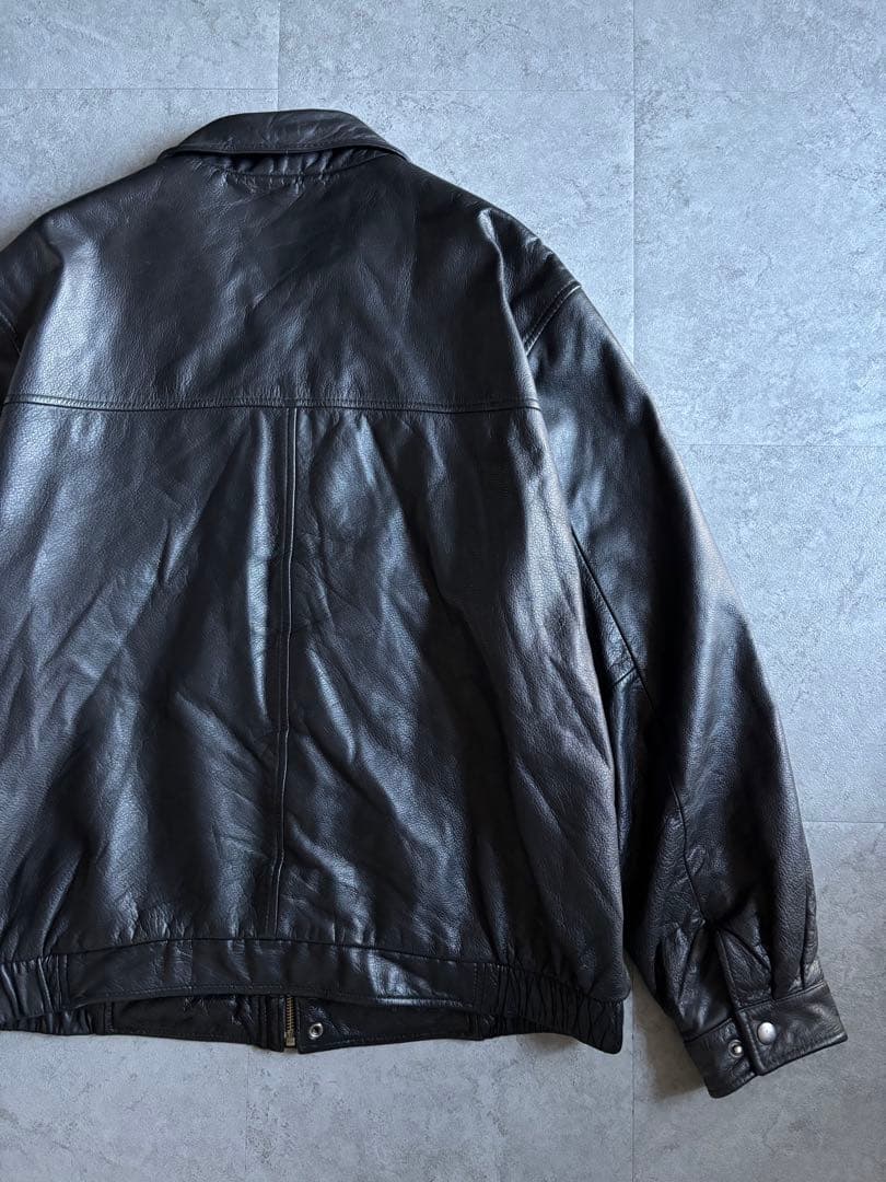 菖己様 JOSEPH&FEISS レザージャケット ブラック L 本革 美品