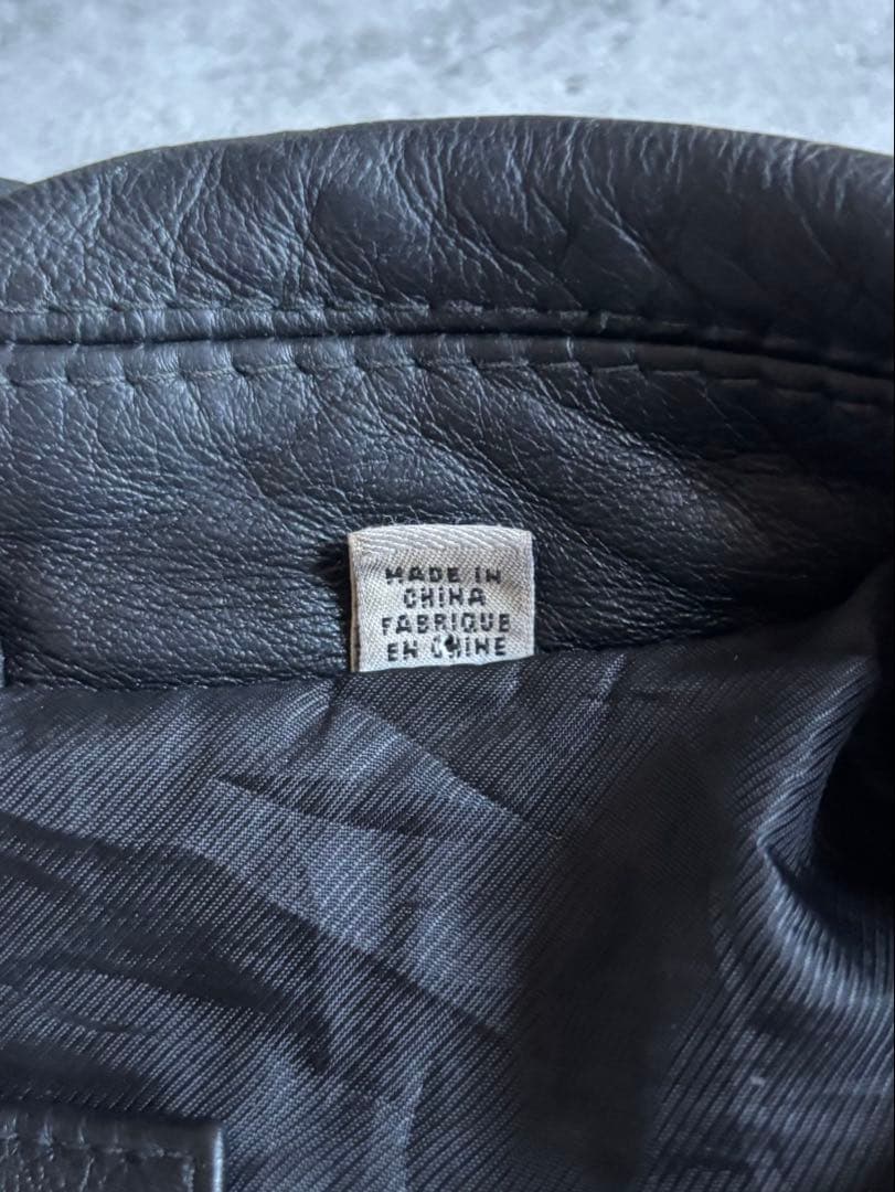 菖己様 JOSEPH&FEISS レザージャケット ブラック L 本革 美品