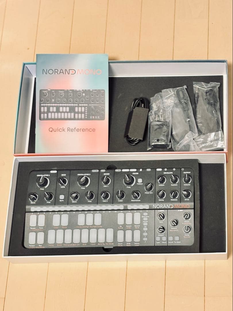 NORAND MONO mkII シーケンサー付アナログシンセサイザー