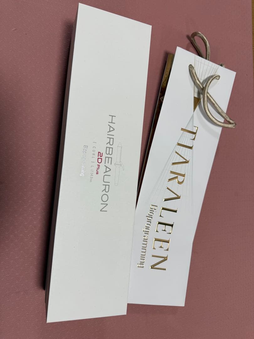 HAIRBEAURON 2D Plus カールヘアアイロン 34mm