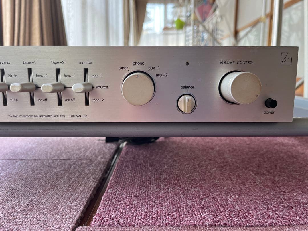 LUXMAN L-10 アンプ