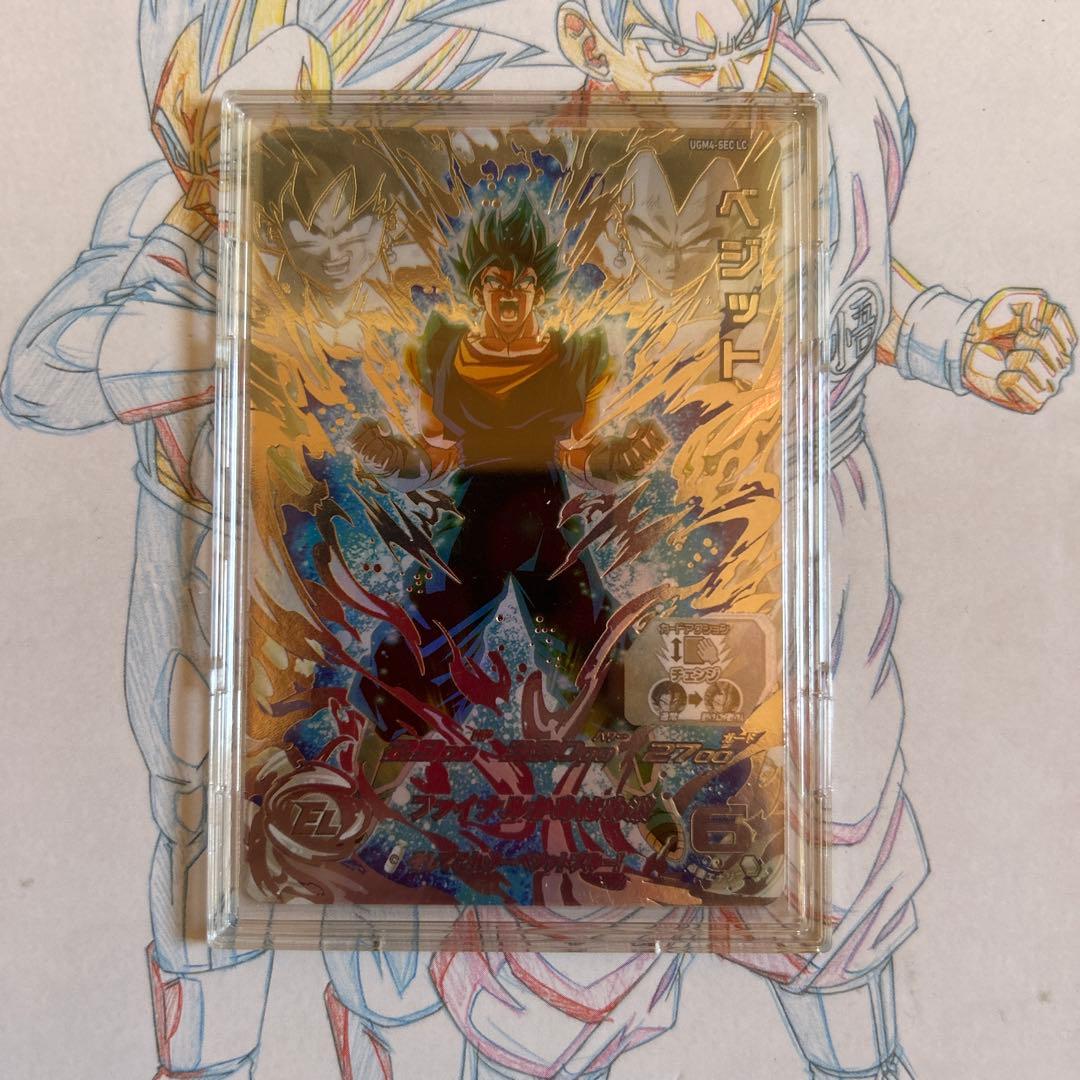 ドラゴンボールヒーローズ⭕️ベジット⭕️ugm4-sec lc