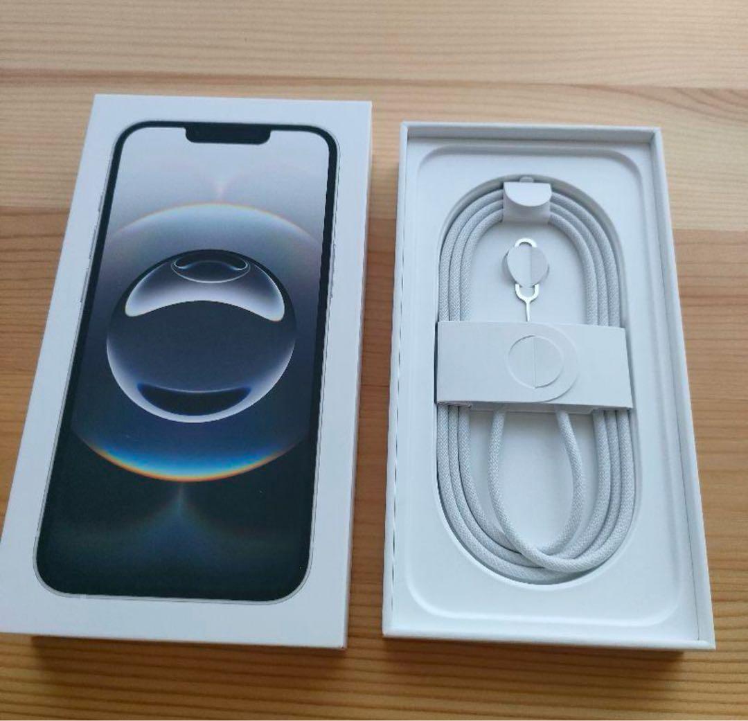 iPhone16eホワイト　128GB SIMフリーバッテリー100%