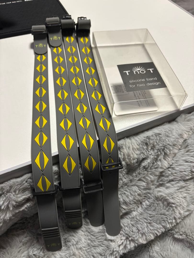 hxodesignモジュラーテーブルシリコンバンドT no T.LE 2セット