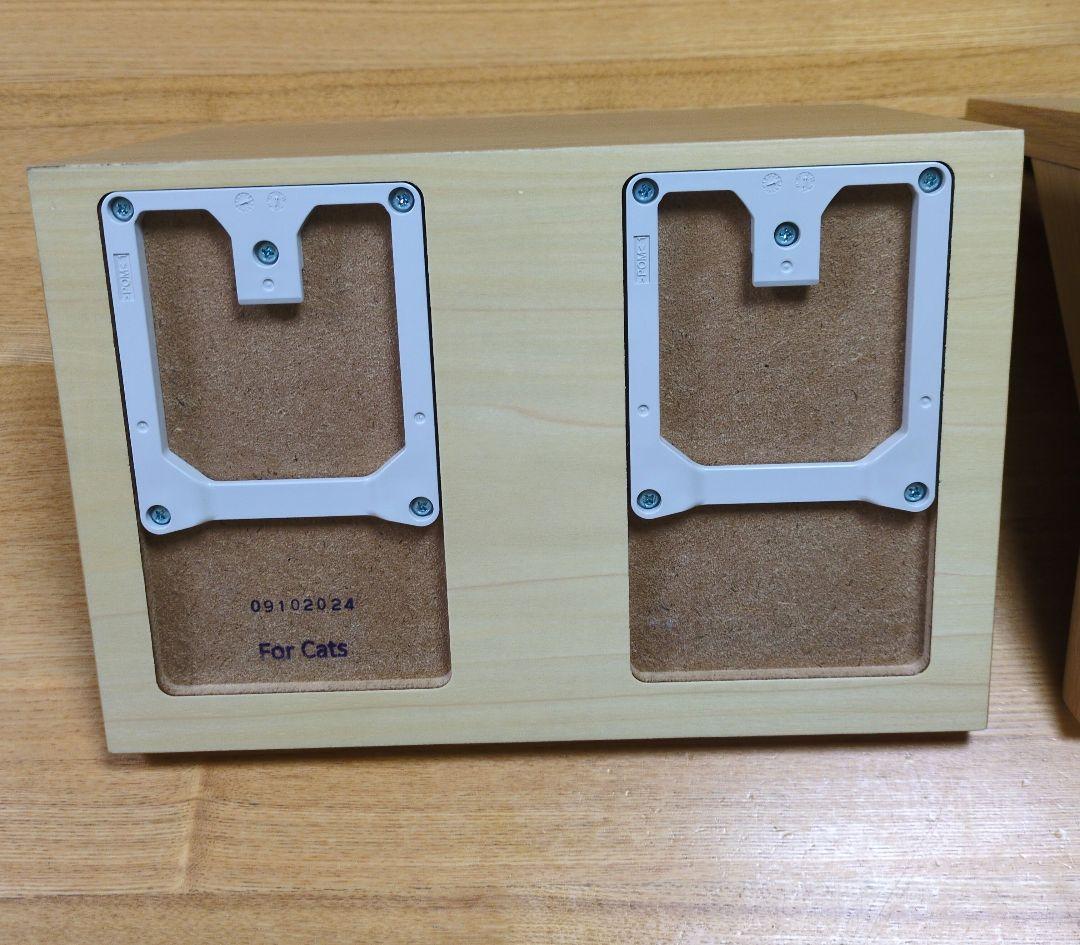 MUJI 無印　壁につけられる猫用ステップ　キャットウォーク　2個