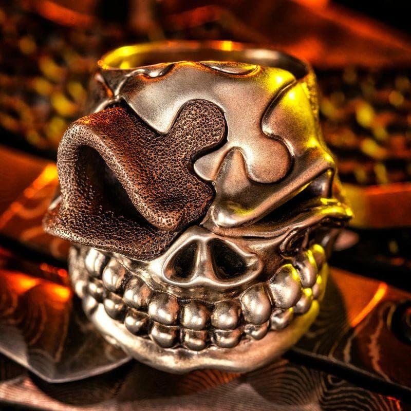 パンチャーパズルスリックスターリング 1ポイントコパー / ハンドテクスチャー