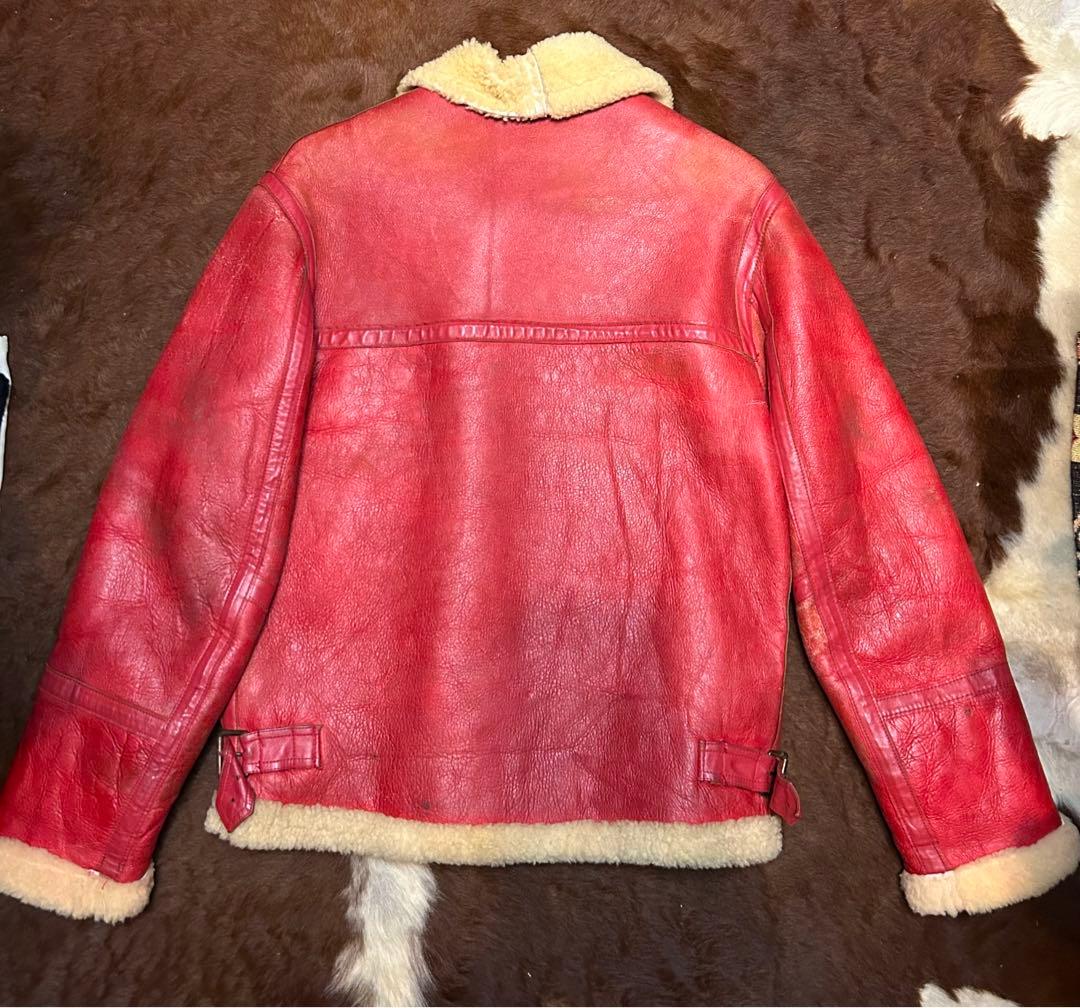 B-6 レザージャケット　フライトジャケット