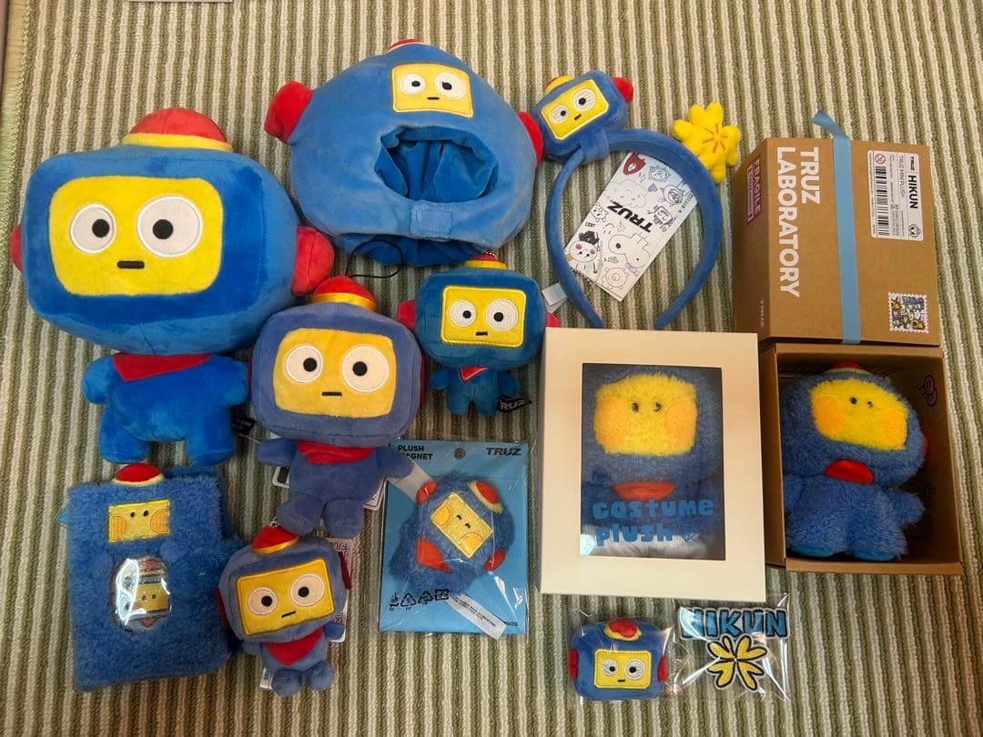 TREASURE TRUZ hikun アサヒ ぬいぐるみ キーホルダー