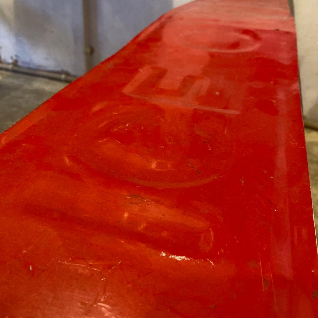 ICE CREAM 看板 アメリカ ヴィンテージ スチール foremost