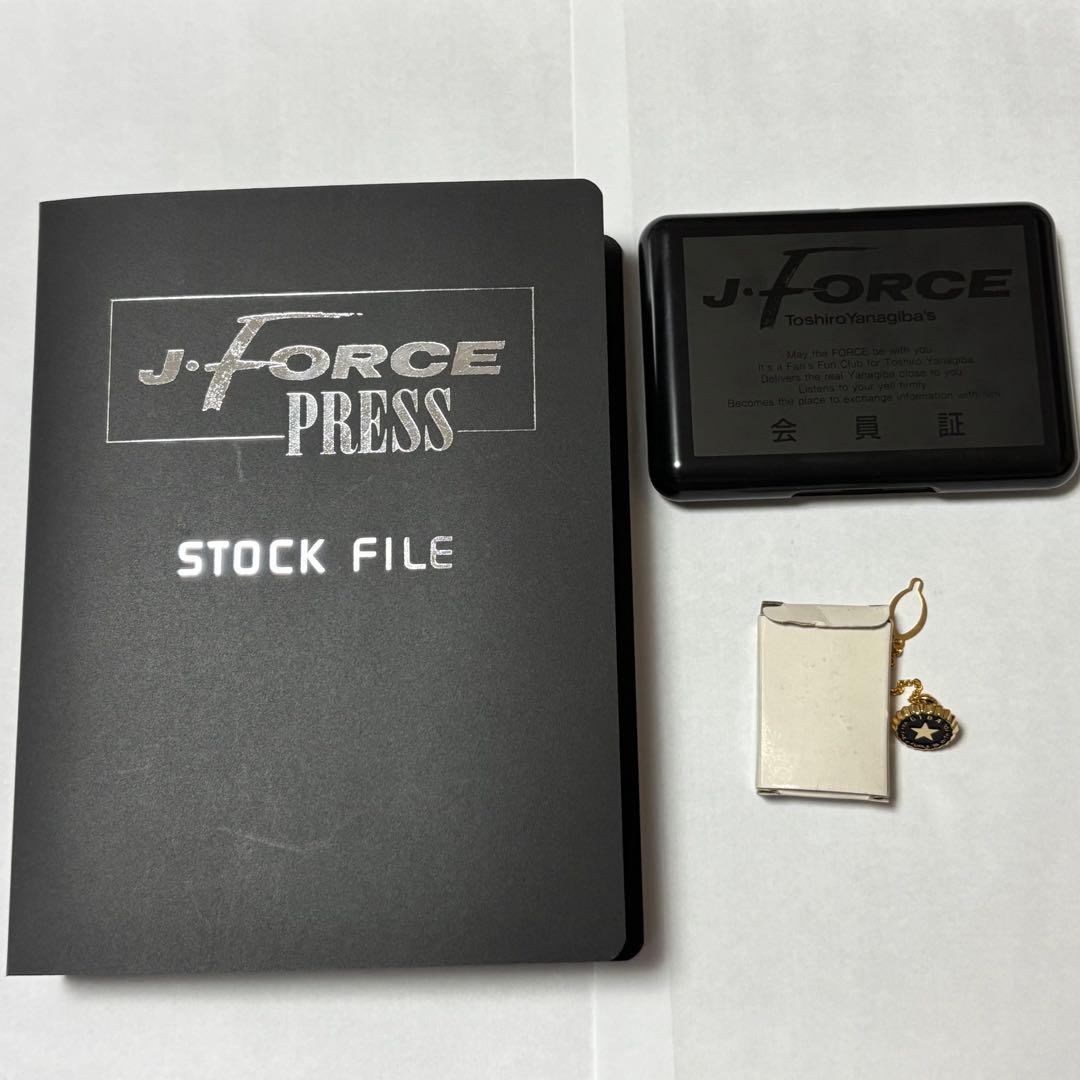 柳葉敏郎 ファンクラブ会報 会員証 カセット バッジ