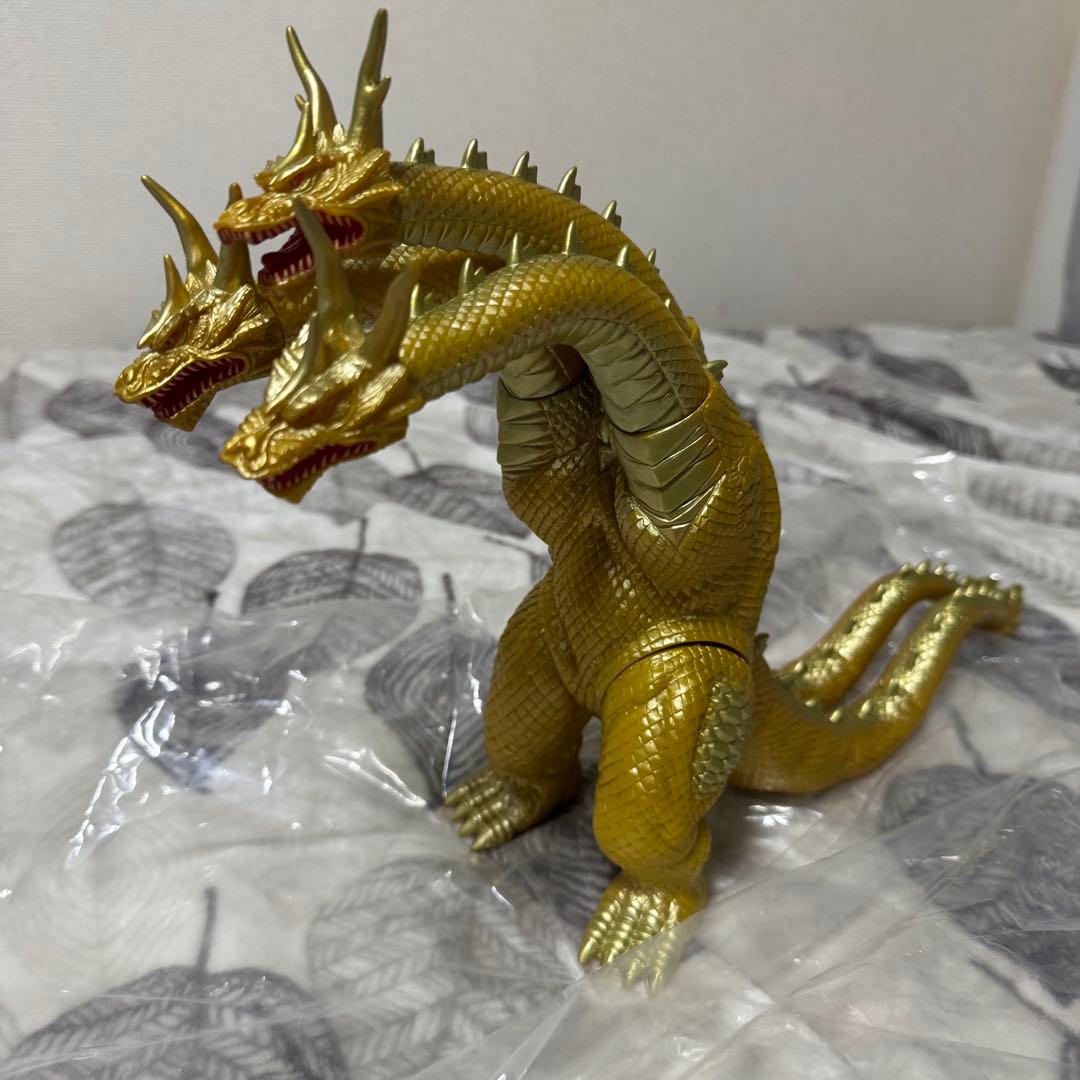 【希少】美品 超ドラゴン怪獣 キングギドラ 未使用品