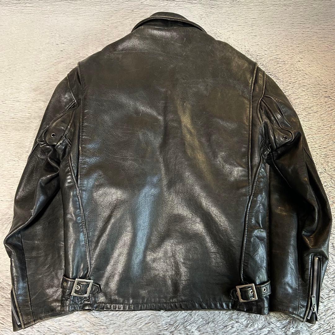 Schott ショットレザージャケット ライナー付き　シングルライダース　36㌅