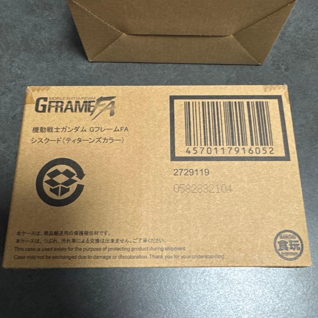 新品 機動戦士ガンダム GフレームFA シスクード エゥーゴ ティターンズセット