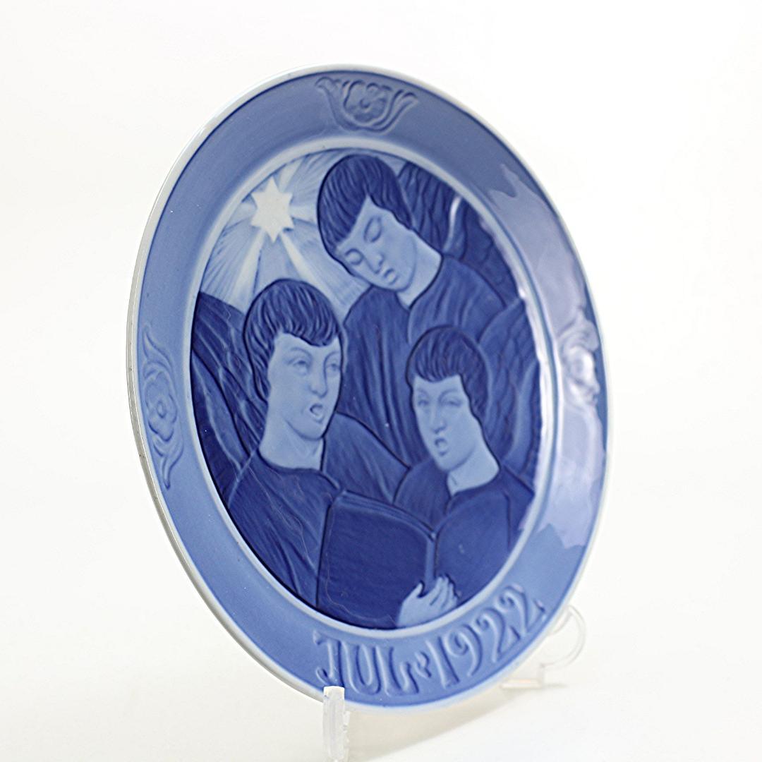 1922年 「歌う天使たち 」 イヤープレート ロイヤルコペンハーゲン