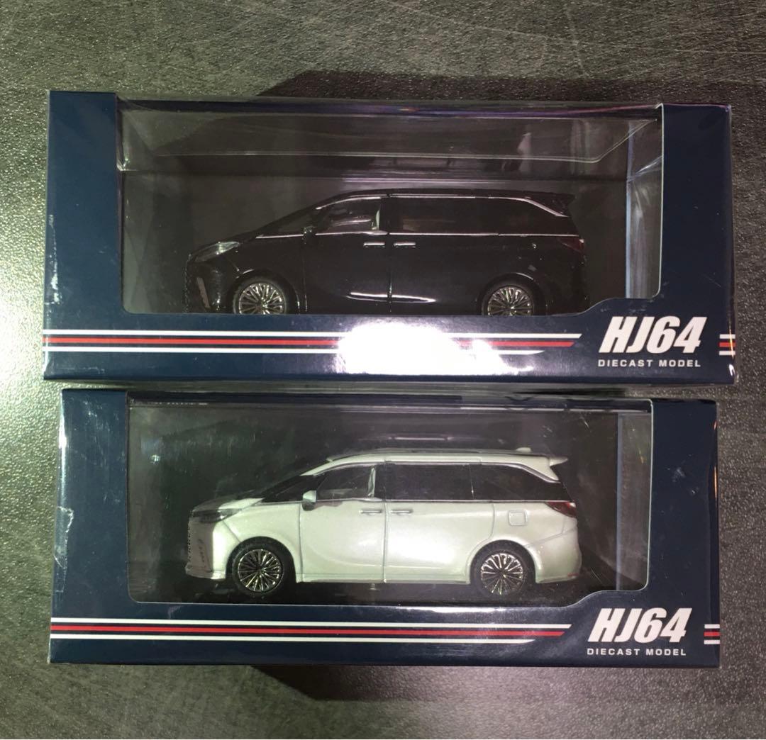 2台セット　HJ 1/64 レクサス LM 500h 4座　ホビージャパン