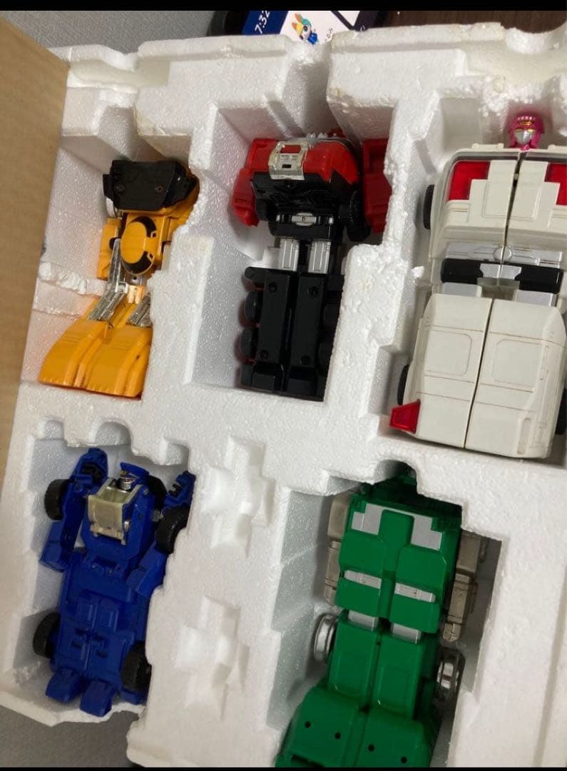 DX VRVロボ 激走戦隊 カーレンジャー デラックス 戦隊ロボ バンダイ