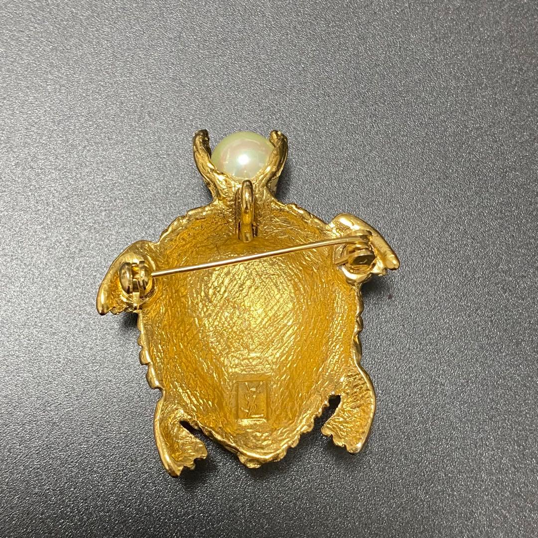 希少　ヴィンテージ　 Yves Saint Laurent ブローチ