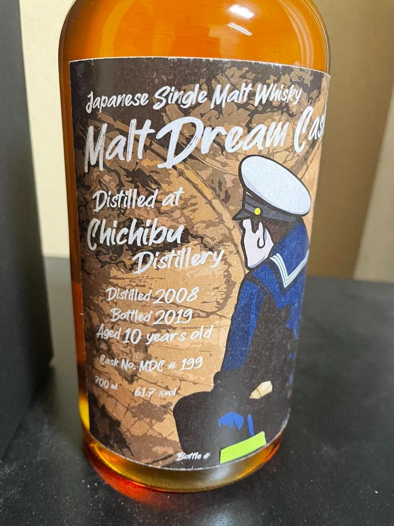 イチローズモルト　ドリームカスク　2008-2019　61.7°