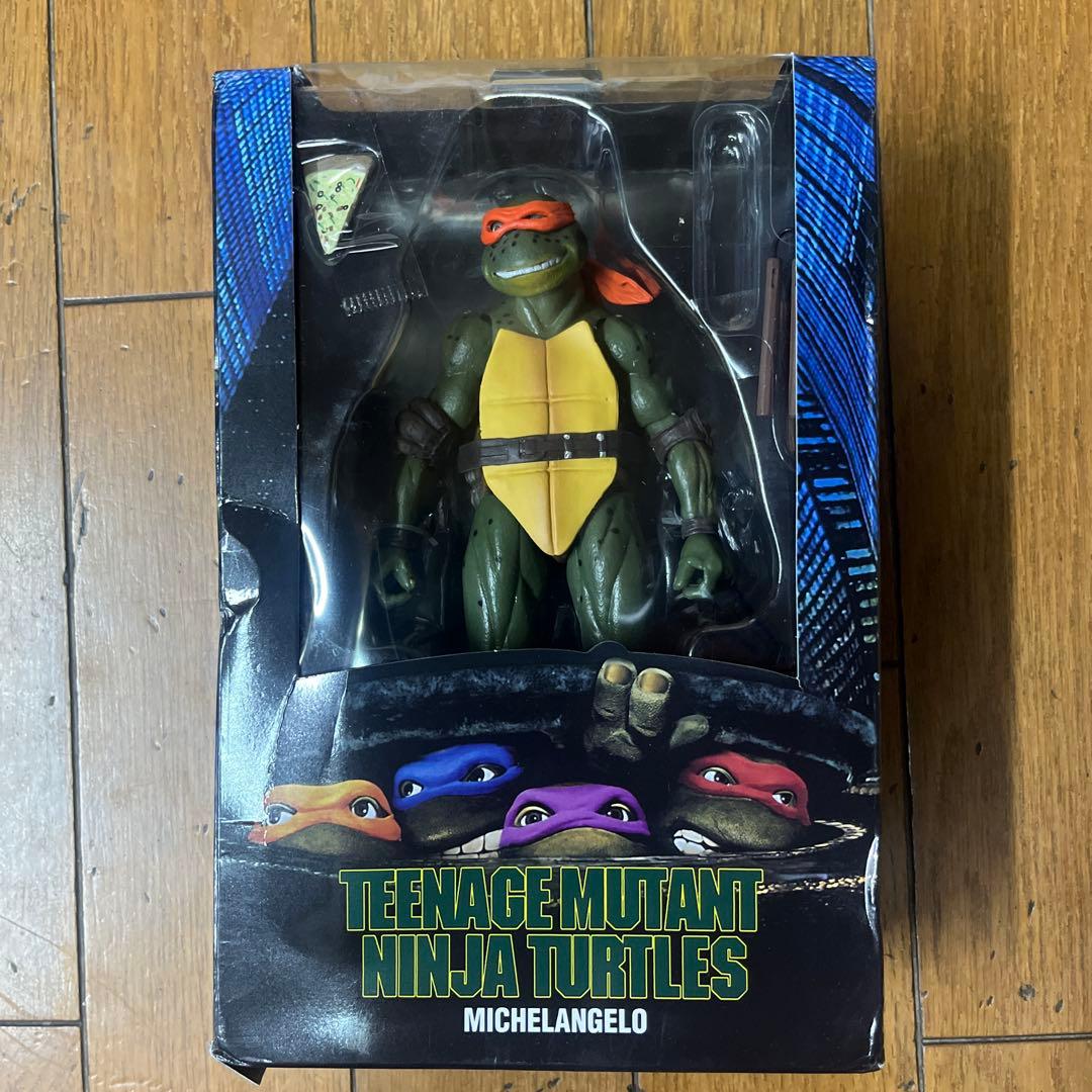 TMNT ミュータントニンジャタートルズ4体セット 1990ムービー NECA