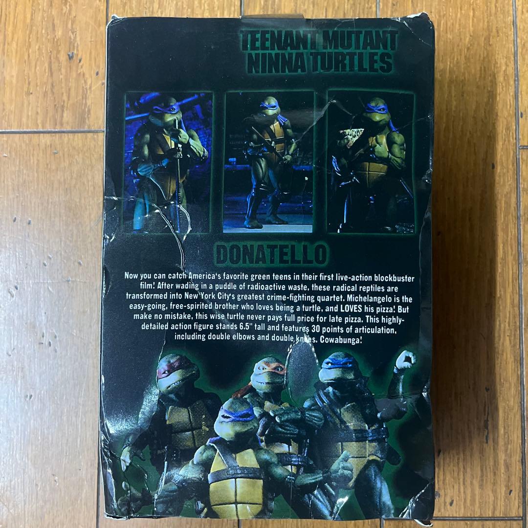 TMNT ミュータントニンジャタートルズ4体セット 1990ムービー NECA