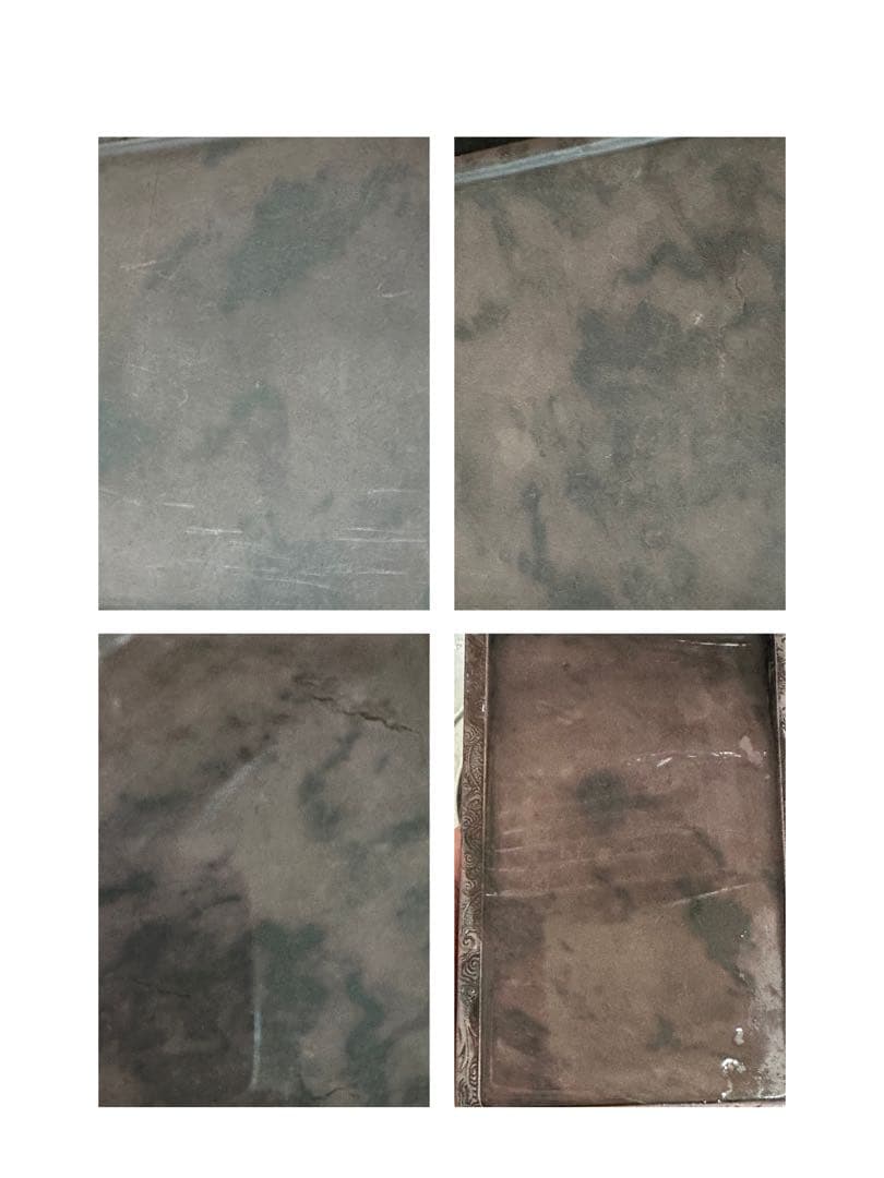 中国美術　端渓龍紋硯 重さ421g 唐木箱　書道具 文房具 細工 古美術