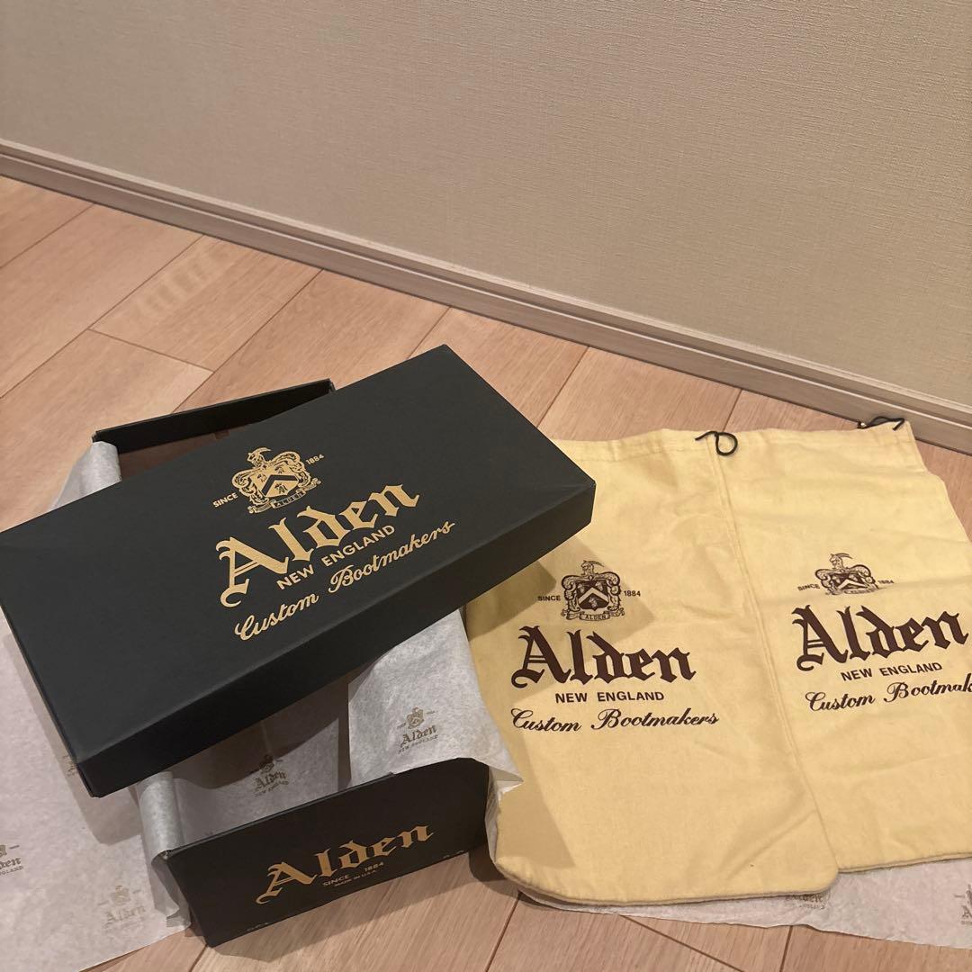 お値下げオールデン　ノルウェージャンスプリット　ダービー　カーフ　961　NST