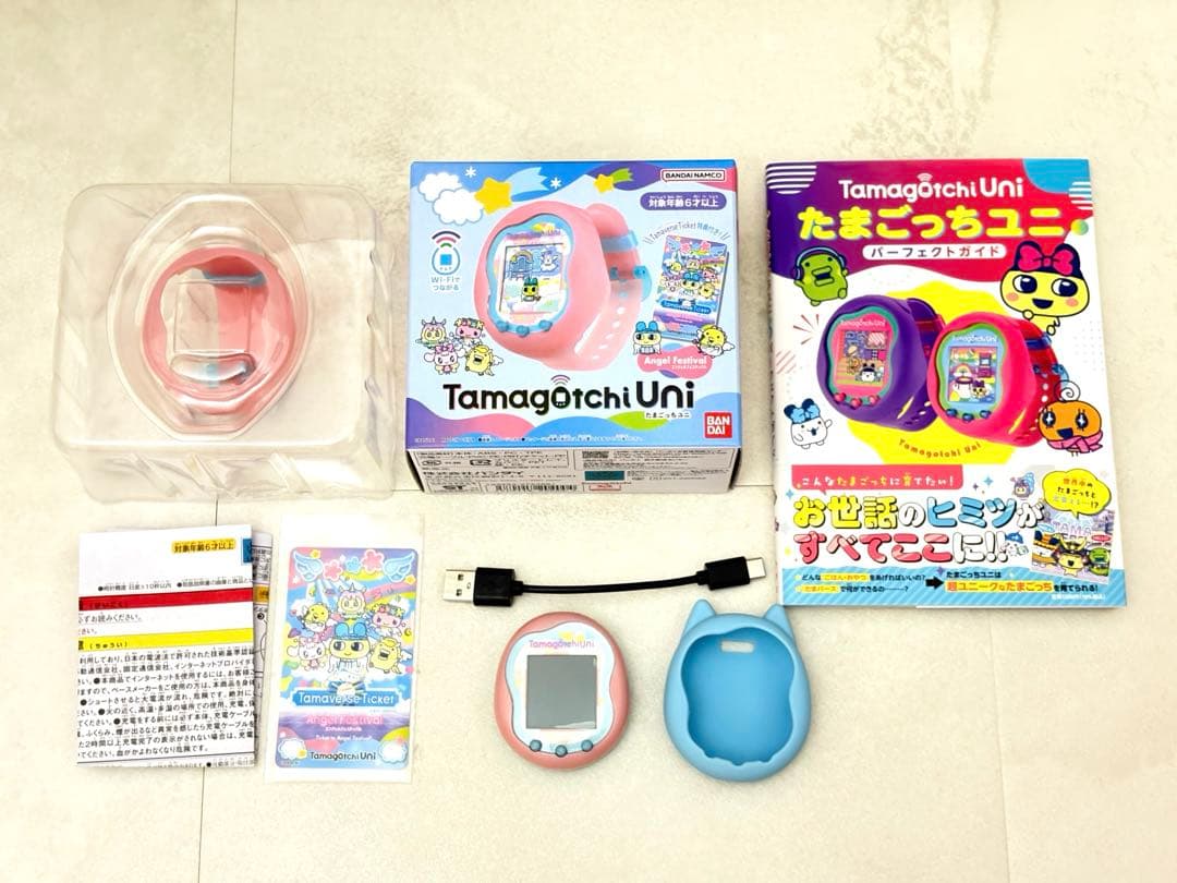 【美品】Tamagotchi Uni angel festival おまけ付き