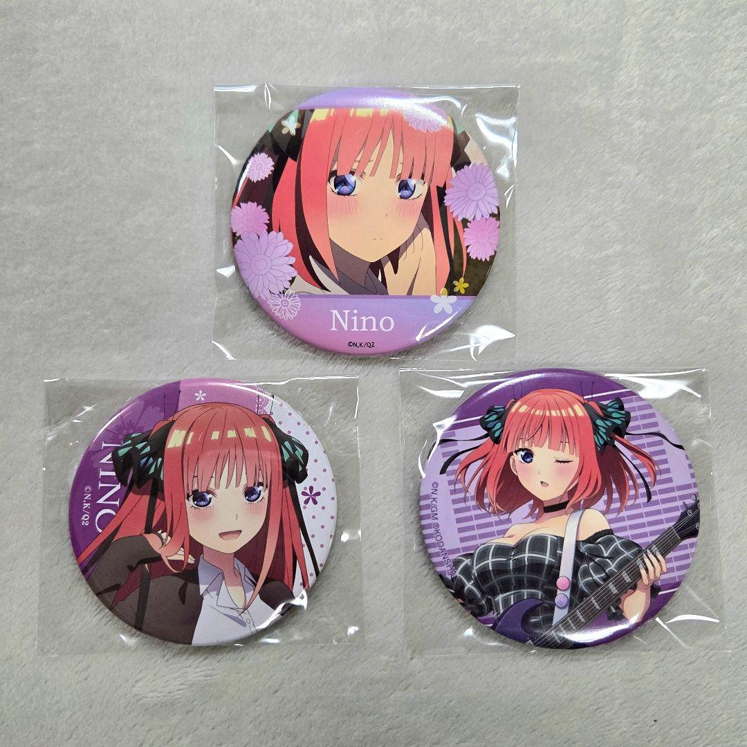 五等分の花嫁 中野二乃 缶バッジ