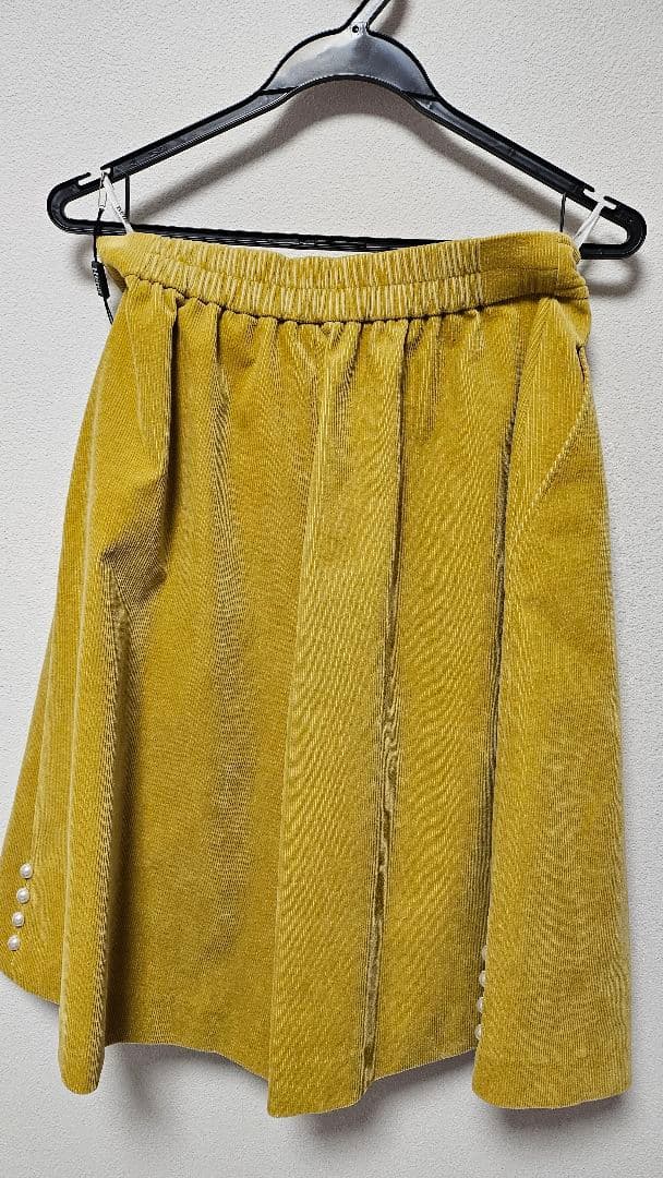 【新品未使用】Reneマスタード コーデュロイ キュロット