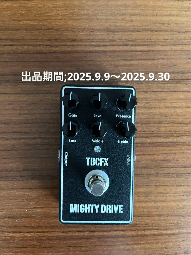 TBCFX MIGHTY DRIVE 3 ディストーション distortion