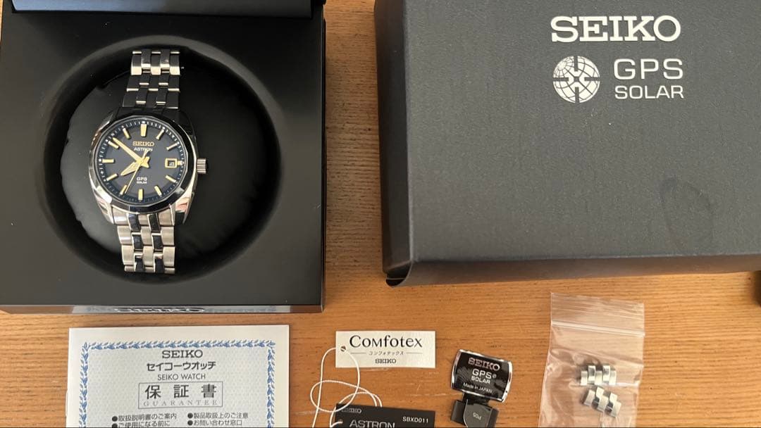 極美品　セイコー アストロン SBXD011 GPSソーラー 3X22