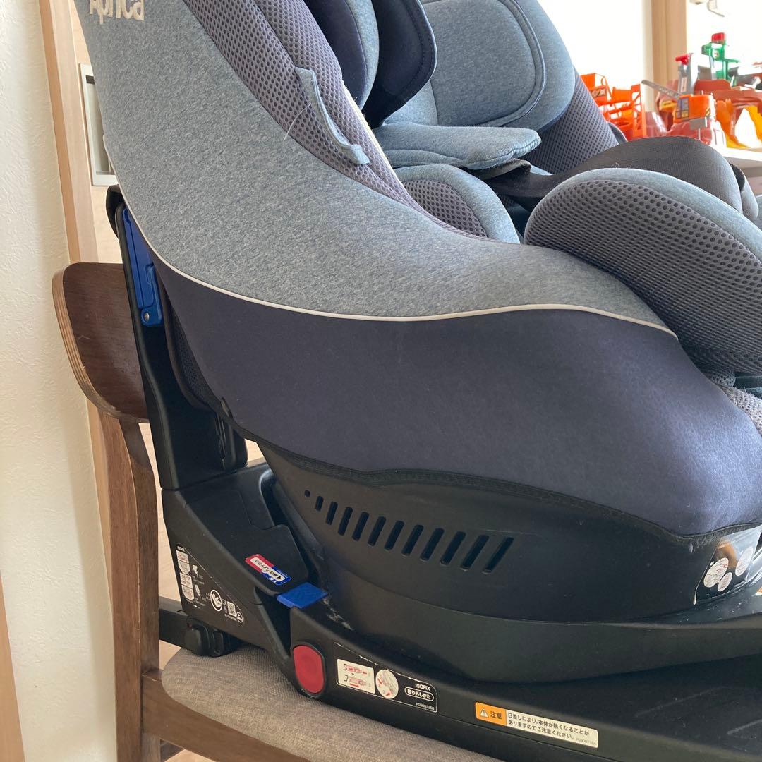 Aprica クルリラAD ライトネイビー　ISOFIX/シートベルト対応