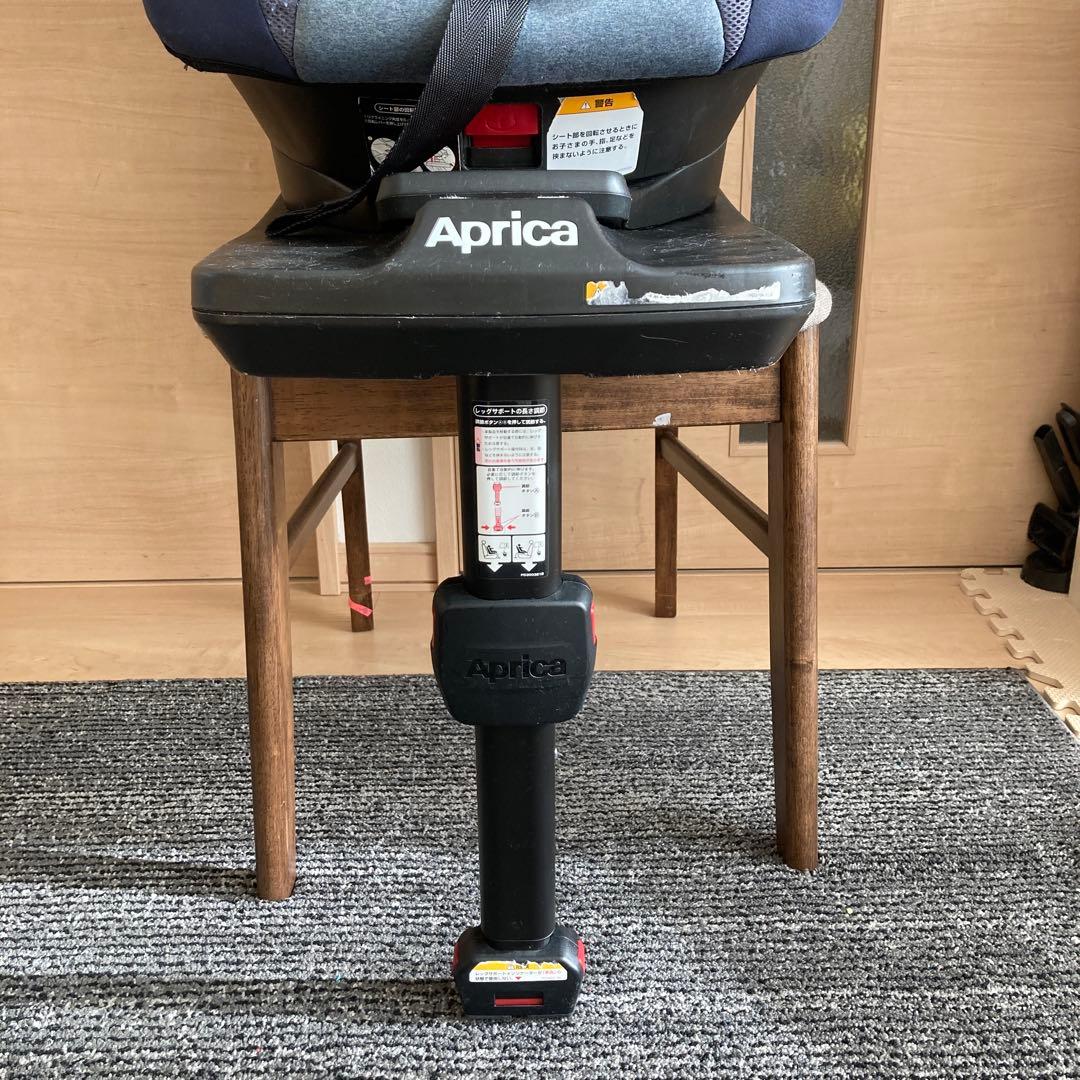 Aprica クルリラAD ライトネイビー　ISOFIX/シートベルト対応