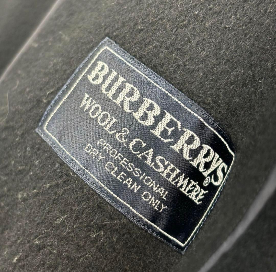 BURBERRY バーバリー　ロングコート黒　カシミア