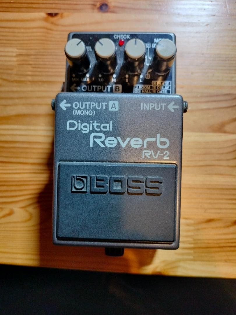 BOSS RV-2 初代デジタルリバーブ(1987年12月 日本製)