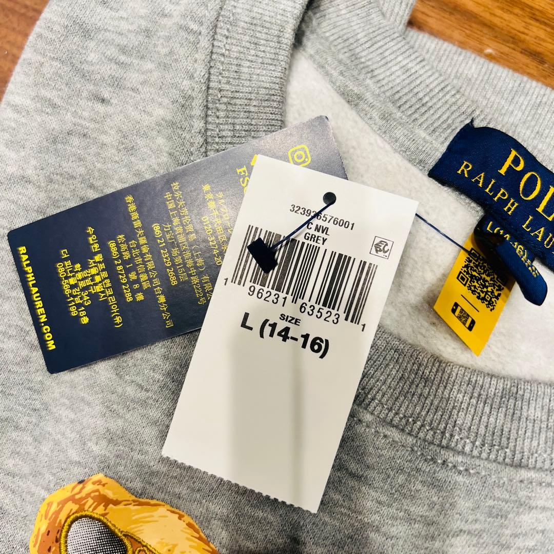 値下げ！【新品】　ラルフローレン　ポロベア　トレーナー　160
