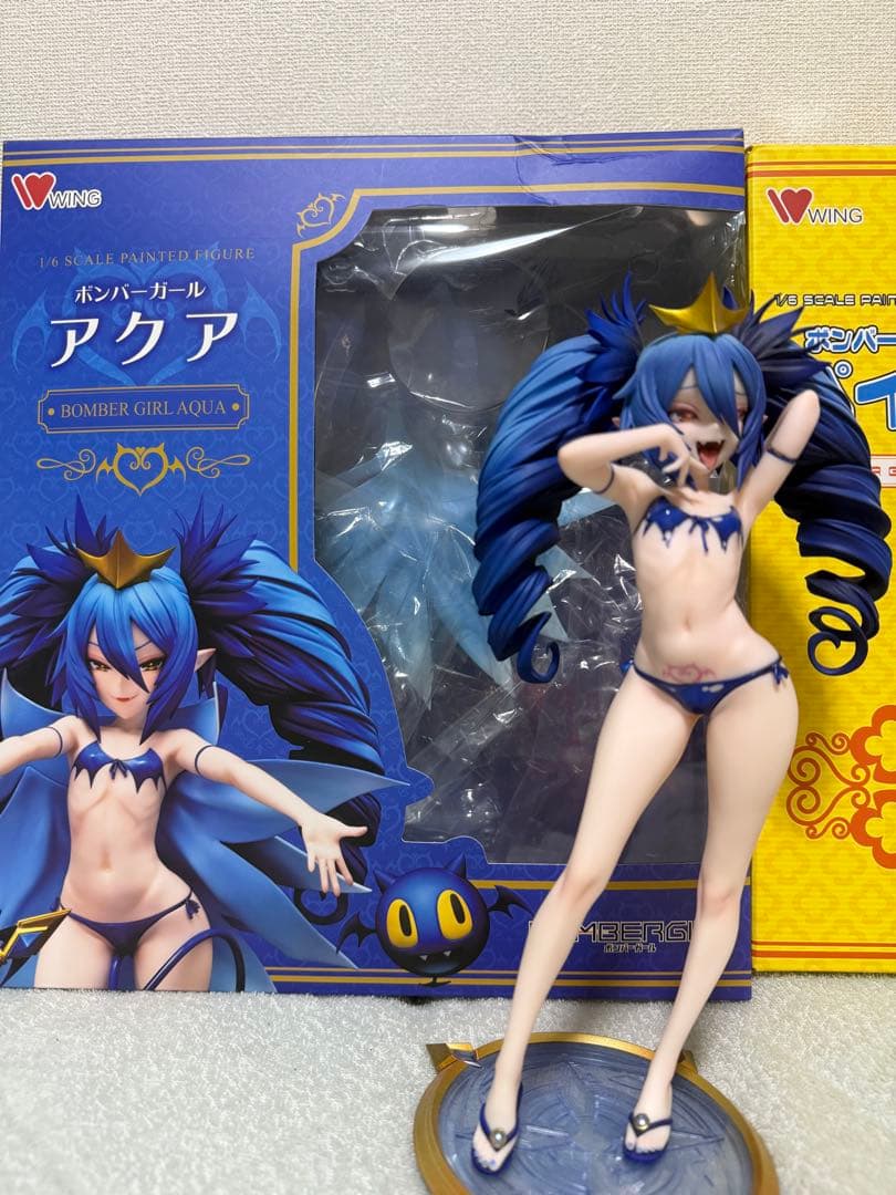 ボンバーガール アクア パイン WING フィギュア セット