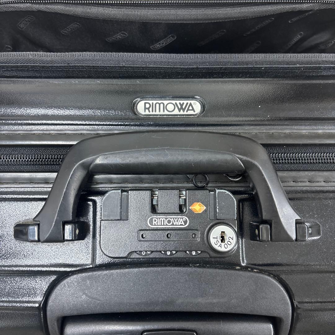 RIMOWA ビジネストロリー　【ボレロ】　キャリーカート　リベット周り割れあり