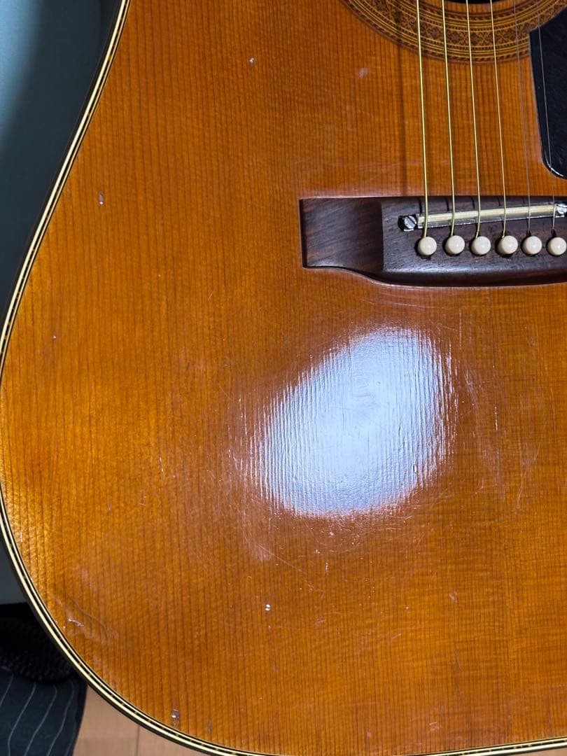 レア！Pearl パールPF-771ジャパンヴィンテージアコギ ADJサドル