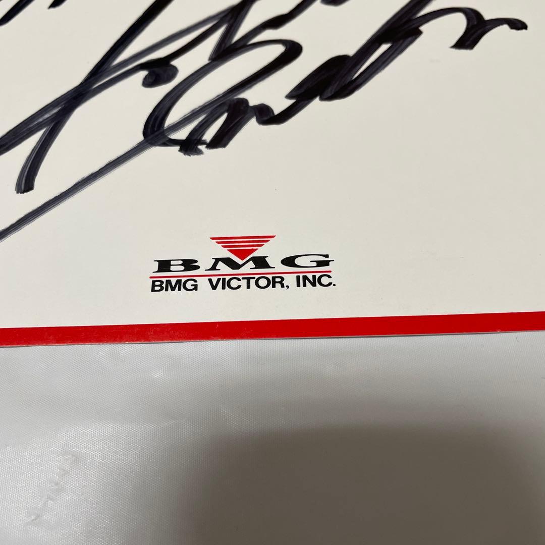 B'z 直筆サイン色紙 BMG色紙