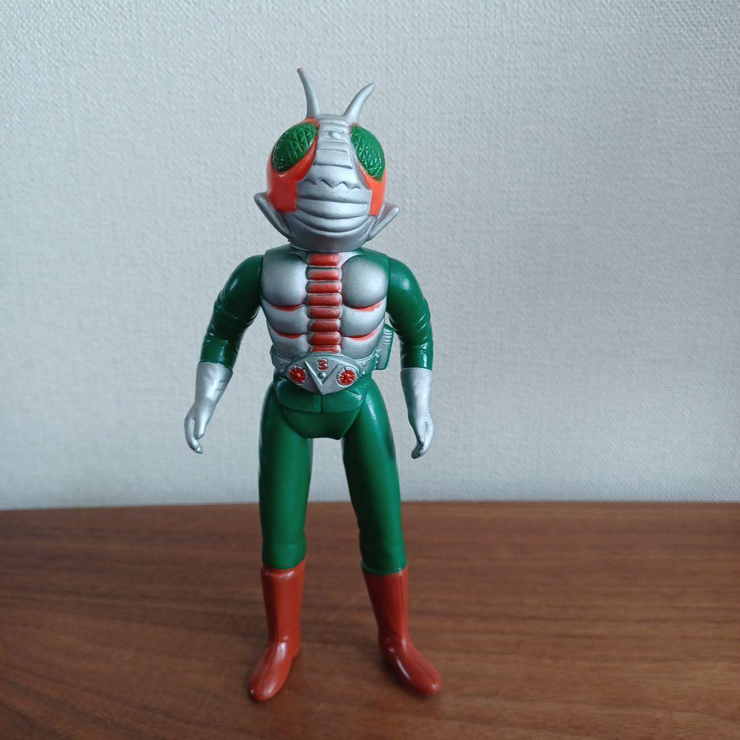 当時物　ポピー製石森プロ　仮面ライダーV3　超希少ソフビフィギュア