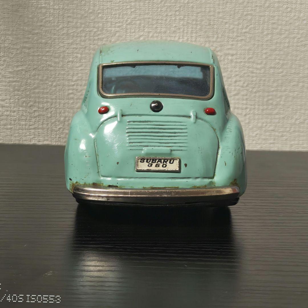 BANDAI　バンダイ　SUBARU　スバル360　左ハンドル　ブリキ　箱なし