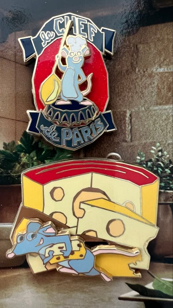 ディズニーストア限定 ラタトゥイユ ピンバッジ LE500 箱付