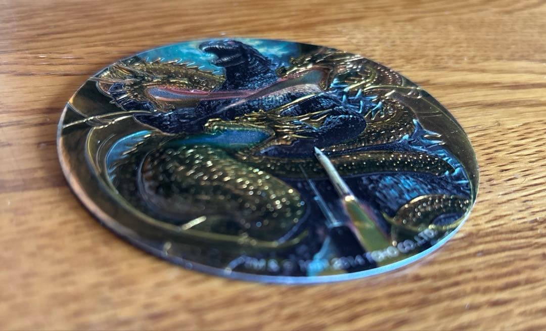 （レア）ゴジラ新彫金マグネット3点セット 平成ゴジラVSシリーズ