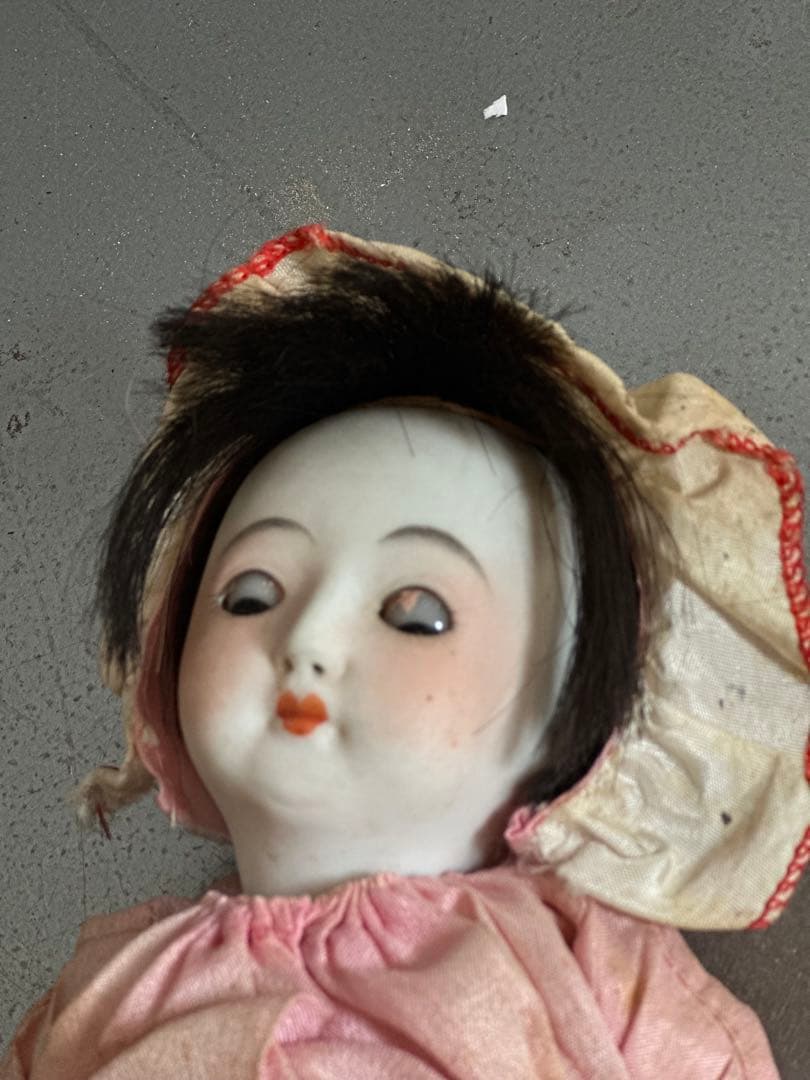 かわいすぎるサクラビスク　陶器製 ピンクドレス